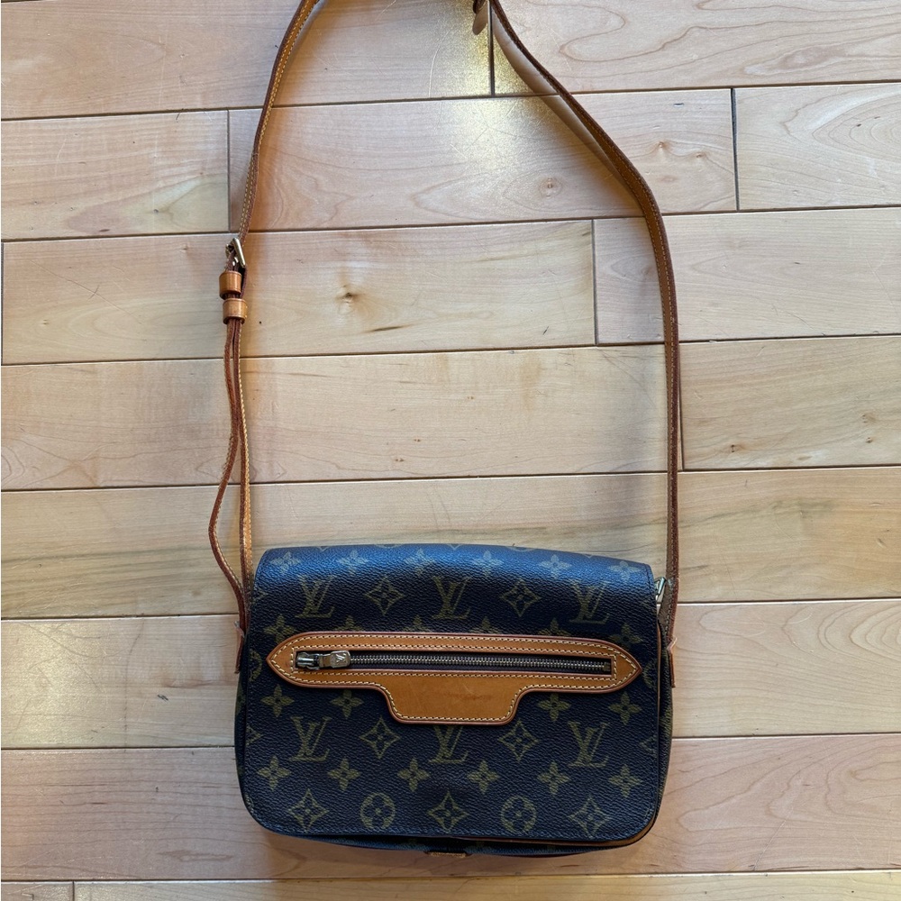 Louis Vuitton Brown Monogram Shoulder Bag